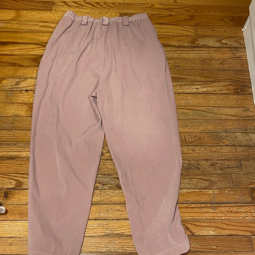 Women’s Wide Leg Dusty Rose Pants Studio Blue - Picture 5 of 5